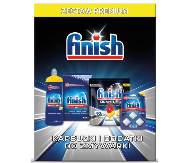 Finish Zestaw Tabletki do zmywarki Quantum Ultimate 40 szt. + Nably - 1459377 - zdjęcie